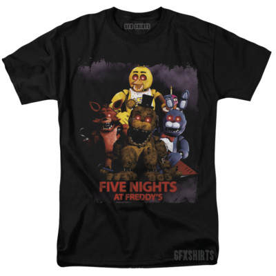 Five Nights at Freddy's Shirt FNAF Help Wanted Fazbear graphic design T-Shirt