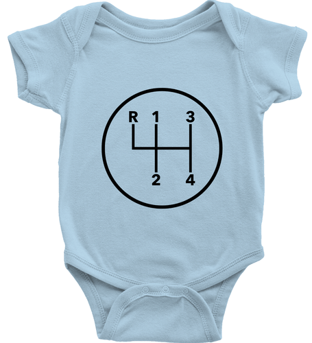 4 Speed Manual Transmission Toddler Kids Tee Youth T-Shirt Infant Baby Bodysuit - Picture 12 of 32