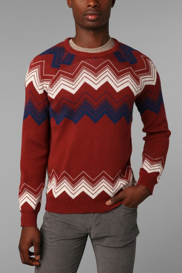 Chevron Sweater Pullover Koto Stitches 