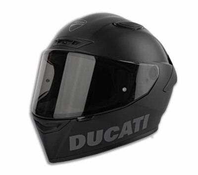 Ducati Motorradhelm Logo Schwarz Matt Suomy  981088284 Gr. M Helm Integralhelm