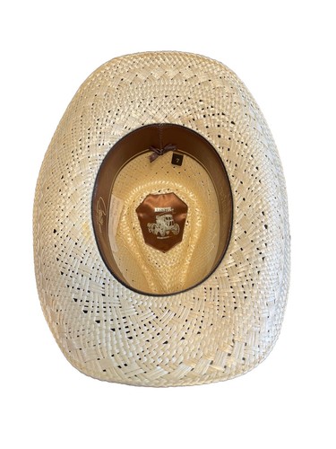 Resistol Straw Cowboy Hat Cutter Bill Size 7 - Excellent Condition. - Picture 5 of 8