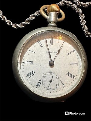 Vintage American Waltham Pocket Watch Runs Silveroid Case | eBay Vintage American Waltham Pocket Watch Runs Silveroid Case | eBay