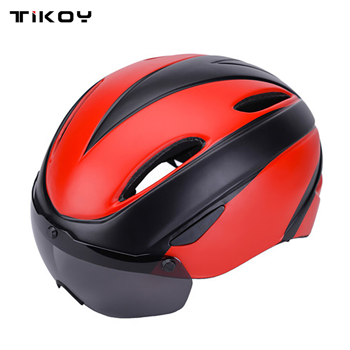bike helmet with magnetic visor