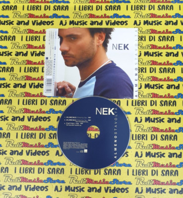 CD Singolo NEK ALMENO STAVOLTA 2003 WEA 5050466777423 (S5)