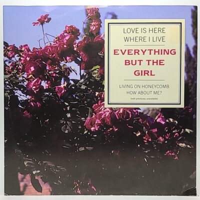 Everything But The Girl   Love Is Here Where I Live 12'' Vinyl UK 1988 EXCELLENT