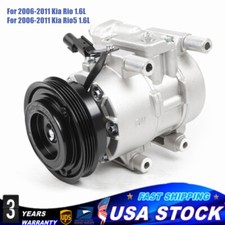 Air Conditioner Ac Compressor With Clutch For Kia Rio Kia Rio5 2006-2011 1.6l Air Conditioner Ac Compressor With Clutch For Kia Rio Kia Rio5 2006-2011 1.6l