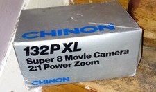 Chinon  132 PXL Super 8 Movie Camera  2:1 Power Zoom - 