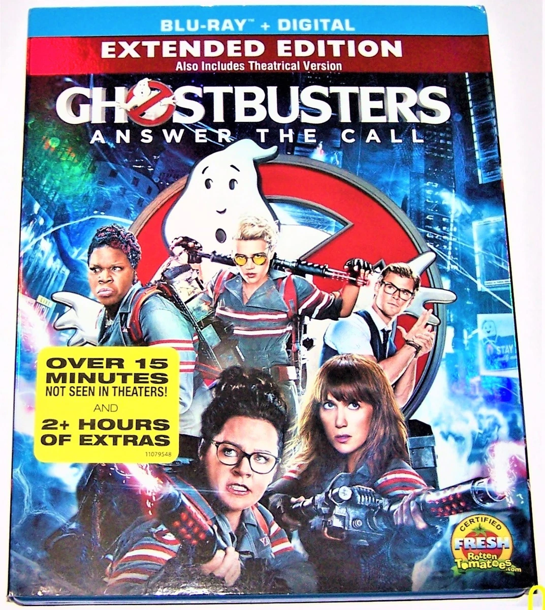 Ghostbusters Answer the Call Blu ray Disc 2016 Extended Theatrical Version