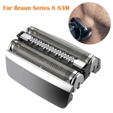 For Braun Series 8 Shaver 83M Replacement Electric Shaver Head 8320S Foil Cutter