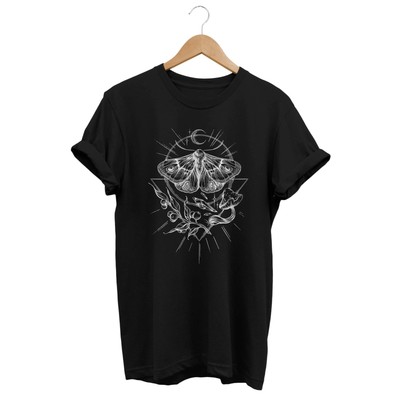 Goth Moth T-shirt Gothic Shirt Alternative Clothing Goth shirt, Gift Idea