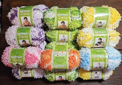 Bernat TIZZY Yarn 7-COLORS TO PICK FROM 3.5 oz. Skeins SOLD PER SKEIN