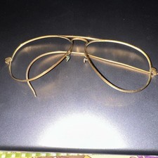 Vintage B L Ray-Ban USA LIC Aviator Frame For Parts or Repair - Bin 3
