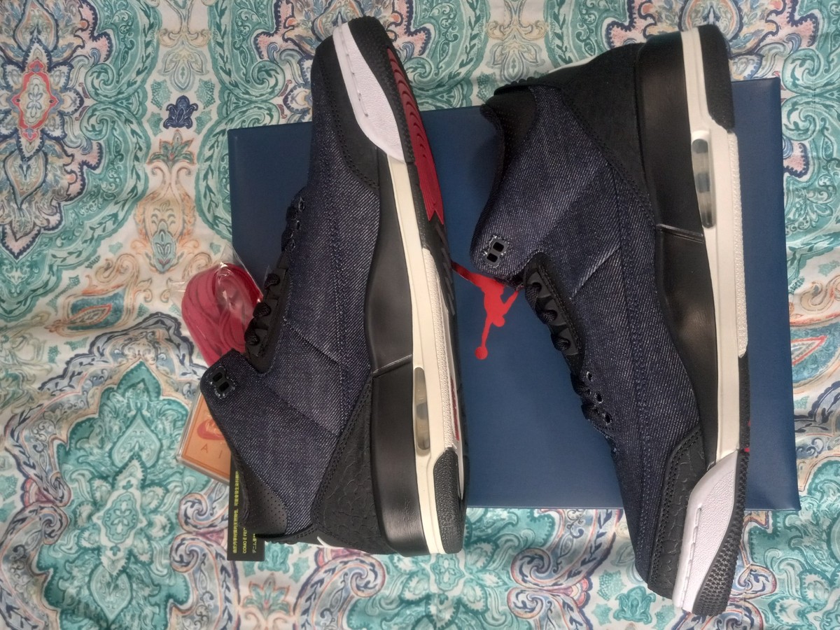 Levi x Jordan 3 Raw Denim Size 11 SF Superbowl Exclusive | eBay display picture 2