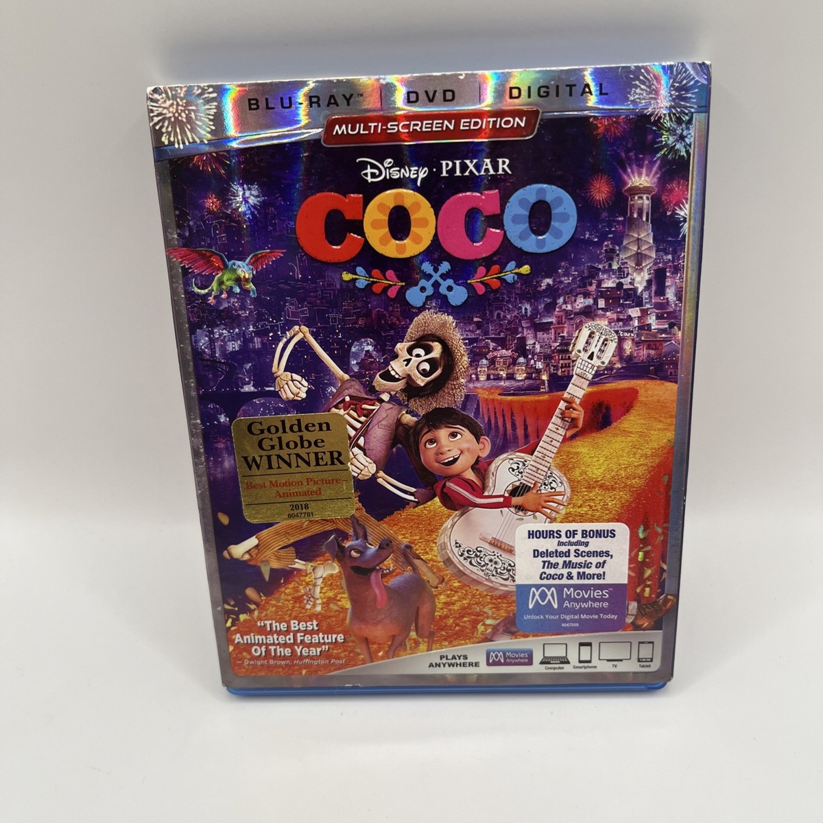 Disney's Coco (Blu-ray/DVD) No Digital Slip Cover 786936856255| eBay