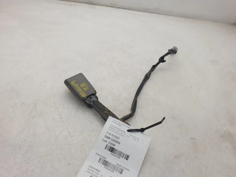 05 06 07 08 09 10 TOYOTA SIENNA LADO DEL PASAJERO DELANTERO CINTURÓN DE SEGURIDAD MONTAJE HEBILLA  Foto 2 de 4