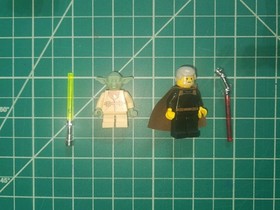 LEGO Star Wars Set Jedi Duel 7103 Complete w/ YODA and DOOKU minifigures  2002