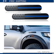 Usa Flag Car Fender Emblem 2pcs Embossed 3d Metal Adhesive Badge Car Suv Truck Usa Flag Car Fender Emblem 2pcs Embossed 3d Metal Adhesive Badge Car Suv Truck