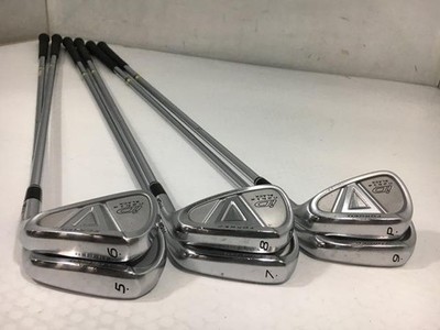  PRGR iD nabla BLACK FORGED Iron Set 5-9+Pw Dynamic Gold S200 6pcs RH Golf Clubs