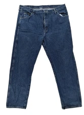 Wrangler Men's Regular Fit Bootcut Dark Wash Jeans 42x32