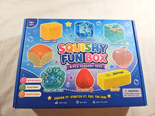 8-Piece Set Mystery Squishy Box Malt Sugar Stress Relief Fidget Toys