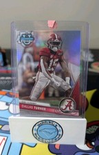 2023 Bowman U Chrome Football Dallas Turner #51 Alabama Crimson Tide