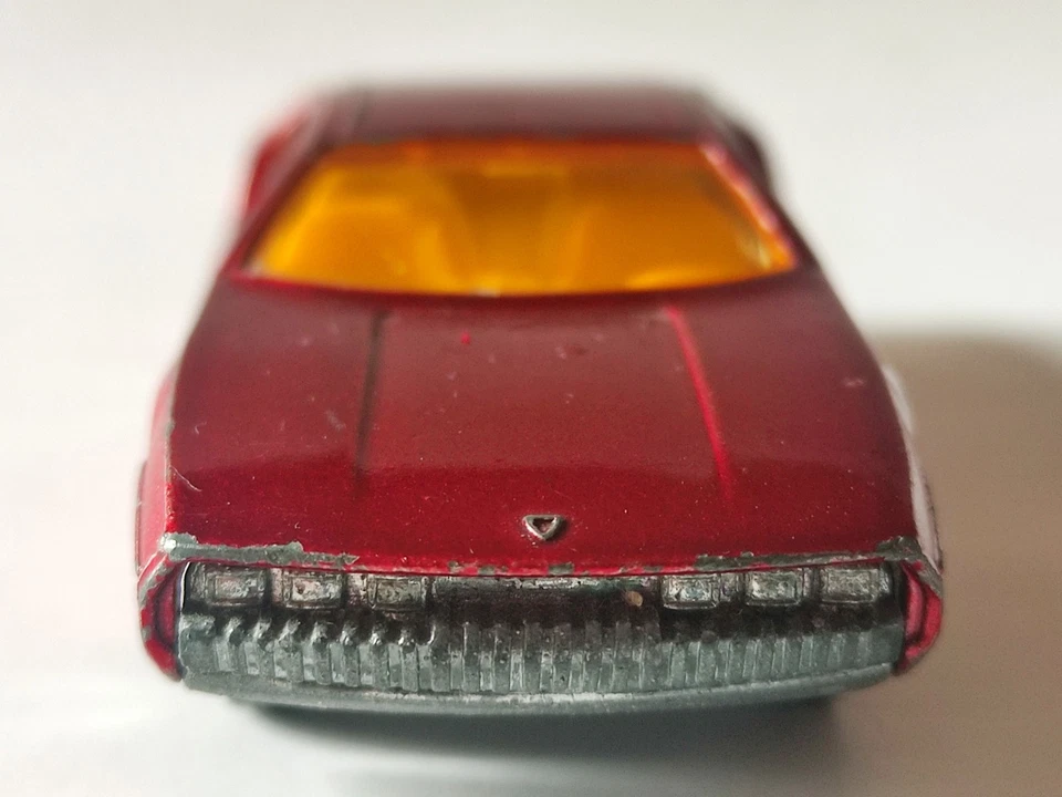 Matchbox LAMBORGHINI Marzal LESNEY Superfast n 20 Vintage 1969 Scala 1:64 Rossa - Immagine 3 di 4