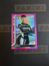 2025 Topps Chrome Formula 1 Pink Refractor 1st Louis Sharp /250