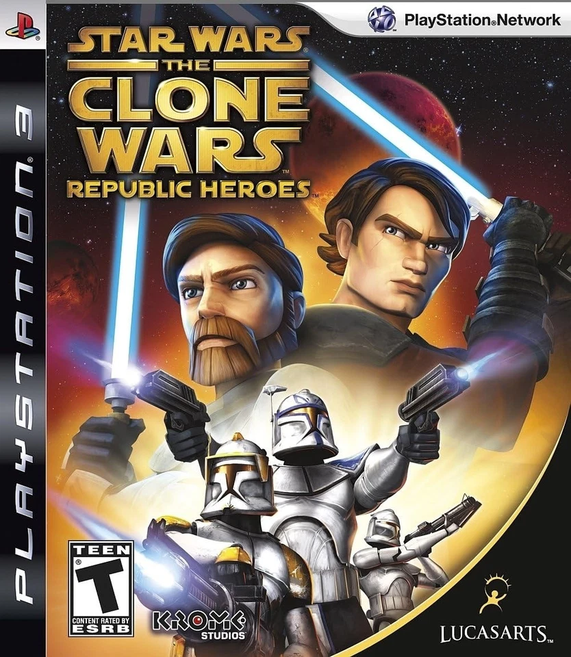 Star Wars Clone Wars:Heroes De Rep. Juego para PlayStation 3, PS3 [PAL ES] - Photo 1/1