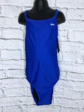 TYR Women's Royal Blue Solid DiamondFit-A One Piece Swimsuit DSOL1A Size 30 NWT