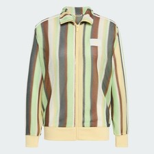 adidas Originals Womens SUMMER GLOW KNITTED FIREBIRD TRACK TOP Yellow/ Multi