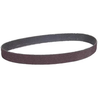 Norton Abrasives 78072773921 Sanding Belt, 1/4 In W, 18 In L, Coated, Aluminum