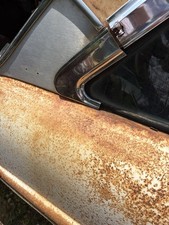 1958 Cadillac Coupe Diville And Siville Rear Window Molding Driver Side 1958 Cadillac Coupe Diville And Siville Rear Window Molding Driver Side