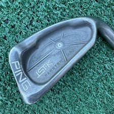PING ISI K 7 Iron White Dot Steel Shaft JZ Stiff Flex Karsten USA 38" 1"