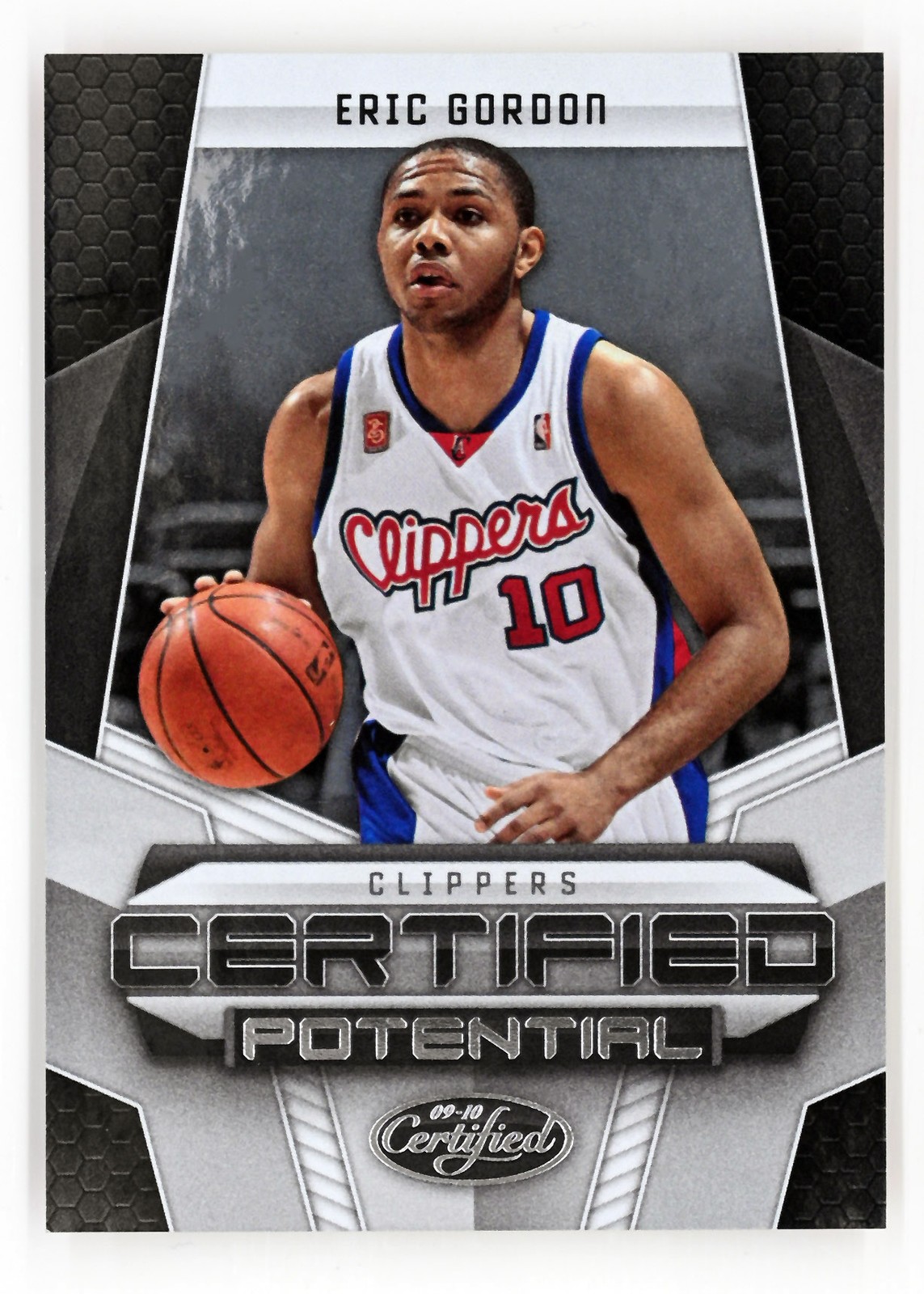 2009-10 Panini Certified #6 Eric Gordon /500 Potential Los Angeles Clippers