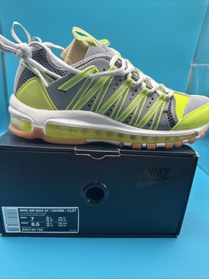 Size 7 - Nike CLOT x Air Max 97 Haven Volt Brand New ! Super Rare Color Way !