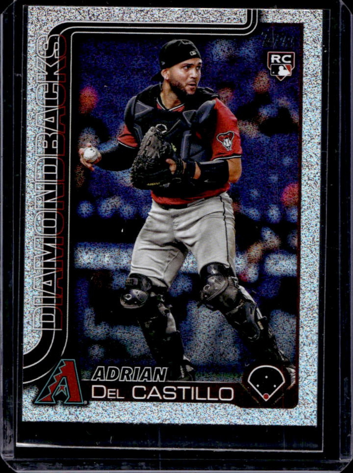 2025 Topps Adrian Del Castillo RC Sandglitter Rookie #226 Diamondbacks