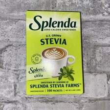 Splenda Stevia Edulcorante Cero Calorías Paquetes, 100 Unidades