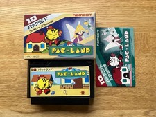 Pac-Land Famicom boxed VGC! Nintendo NES FC 1986 Namco Arcade!