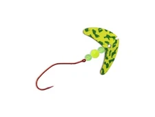 Mack's Lure 63292 Smile Blade Slow Death Rig Chartreuse Green Tiger
