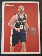 Tony Parker - '48 Throwback 2009 Topps - Bowman '48 #70 Spurs Basketball Card