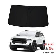 Winshield Sun Shade for 2017-2023 GMC Acadia, Foldable Front Sun Shield