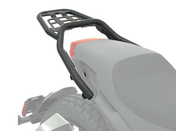 Porte-bagages robuste Indian FTR 1200 noir avec fixation stable