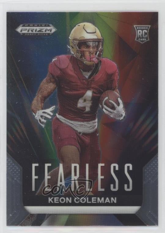 2024 Panini Prizm Draft Picks Fearless Keon Coleman #F-KC Rookie RC 1xd