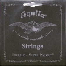 Super Nylgut AQ-103 Concert Ukulele Strings   High G   1 Set of 4   Synthetic Gu