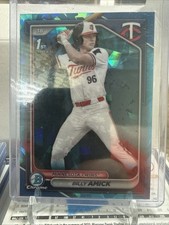 2024 Bowman Draft Sapphire Billy Amick BDC-68 Minnesota Twins MLB Card