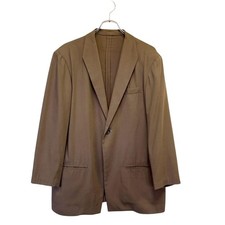 Y's Yohji Yamamoto Men  s Brown Wool Tailored Jacket Used -Shipping from Japan