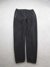 VTG Solstice Black Fleece Base Layer Snowboard Skiing Pants Mens SZ L USA Made