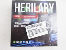 HERILARY C9 Multimedia Wireless CarPlay Dongle AI Box Adapter New & Sealed