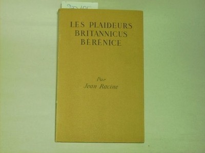 Les plaideurs britannicus Berenice