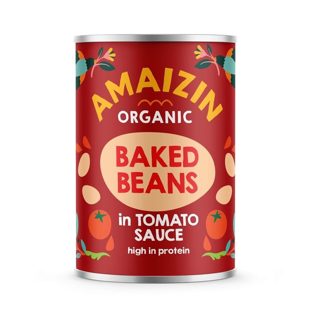 Amaizin White Organic Baked Beans - 400G - Image 4